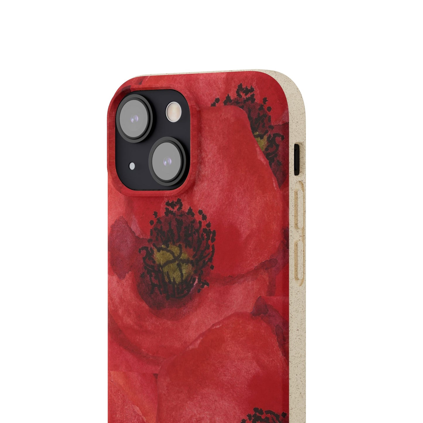 Poppy flower - Biodegradable case
