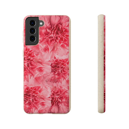 Carnation flower - Biodegradable case