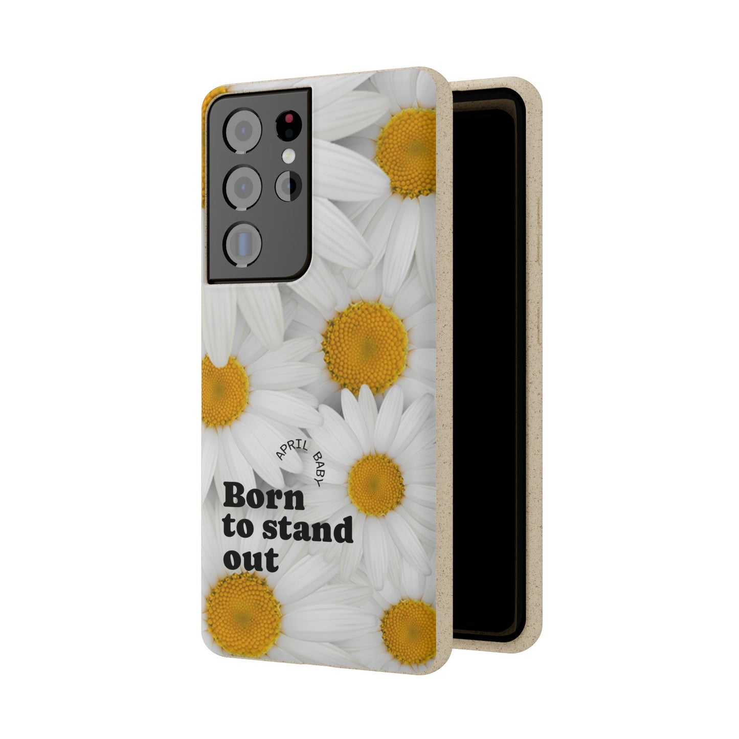 April Eco-friendly birth flower - Biodegradable case