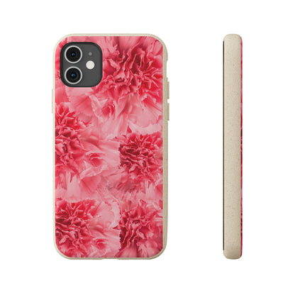 Carnation flower - Biodegradable case
