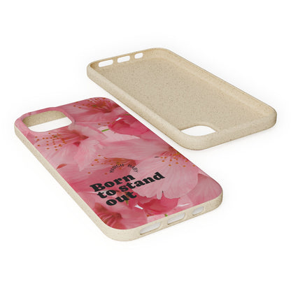 March Eco-friendly birth flower - Biodegradable case