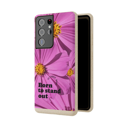 October Eco-friendly birth flower - Biodegradable case