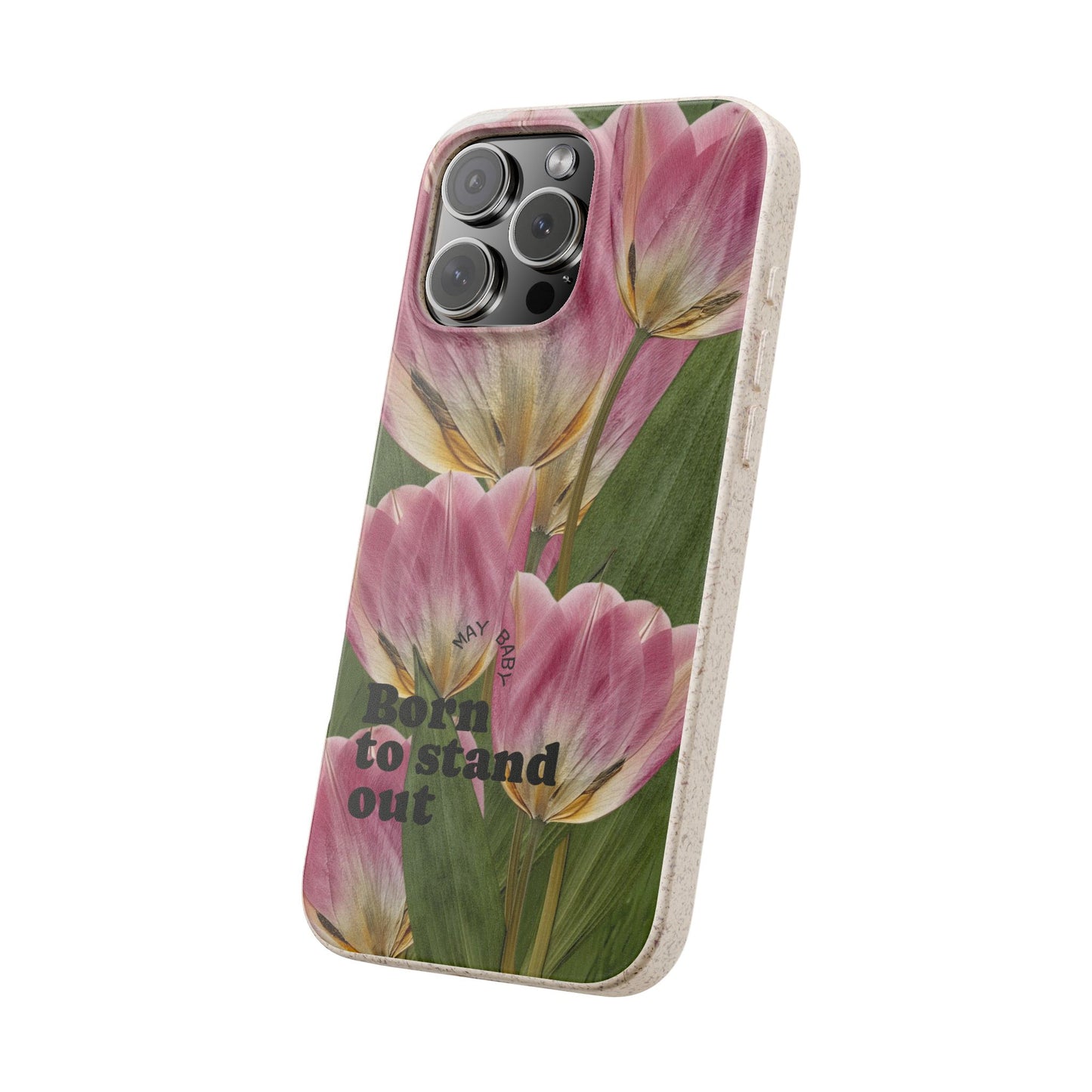 May Eco-friendly birth flower - Biodegradable case