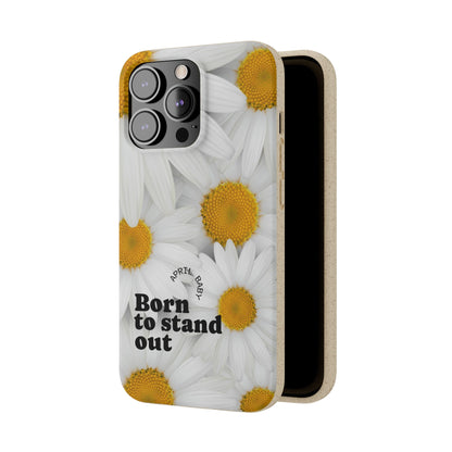 April Eco-friendly birth flower - Biodegradable case
