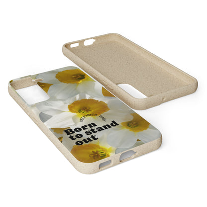 December Eco-friendly birth flower - Biodegradable case