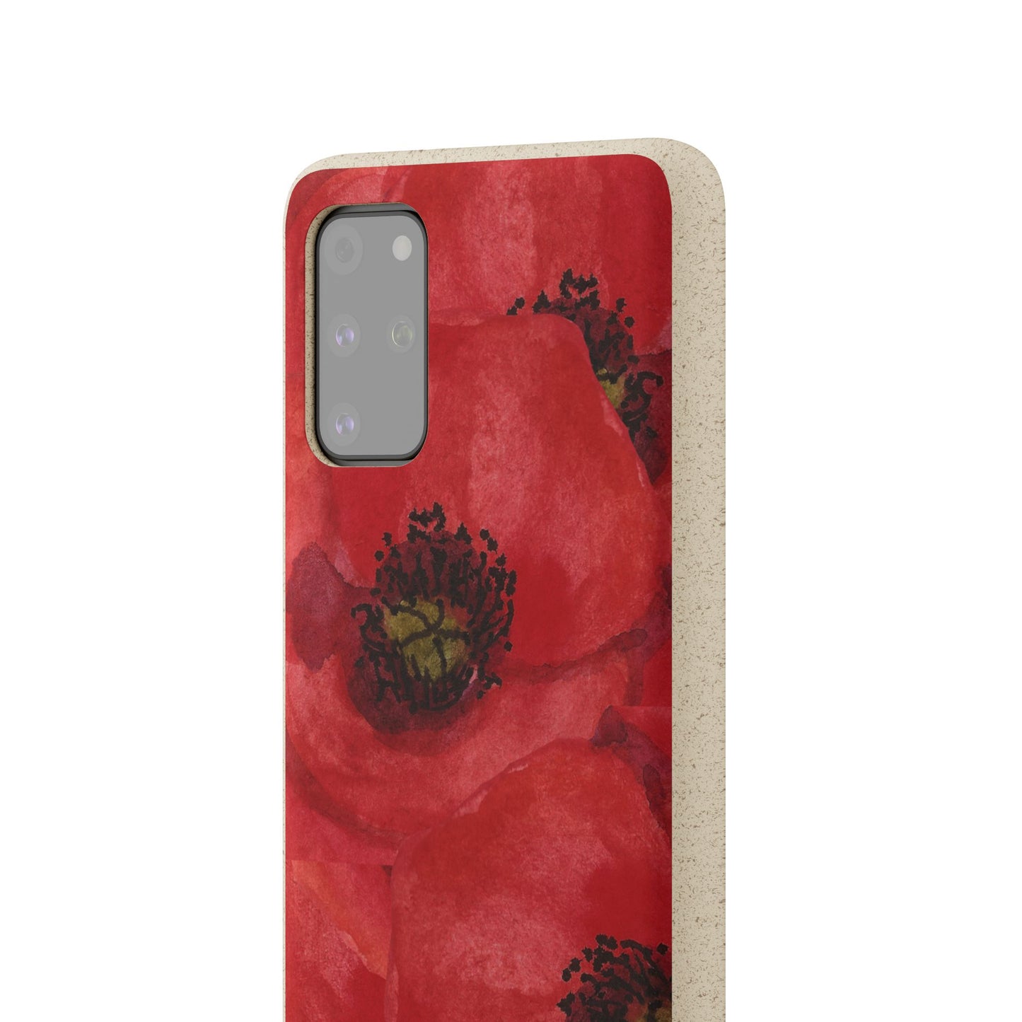 Poppy flower - Biodegradable case