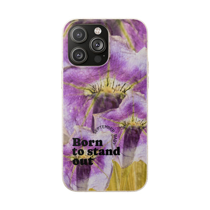 September Eco-friendly birth flower - Biodegradable case