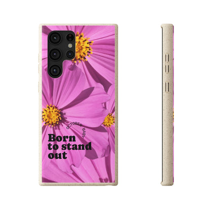 October Eco-friendly birth flower - Biodegradable case
