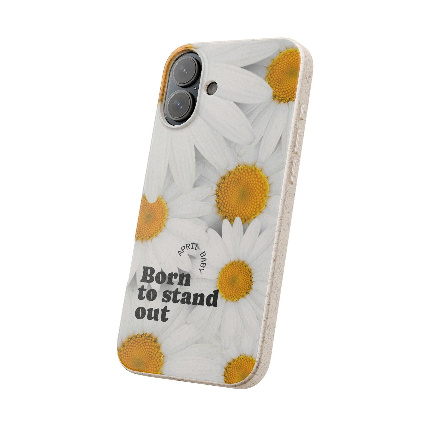 April Eco-friendly birth flower - Biodegradable case