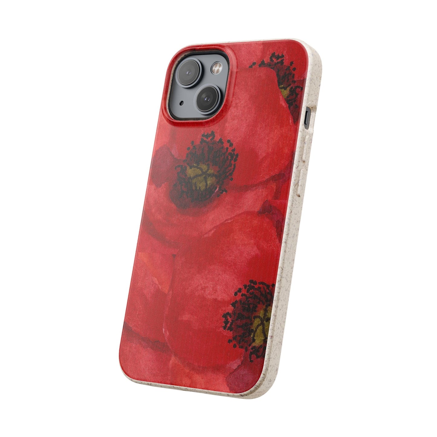 Poppy flower - Biodegradable case