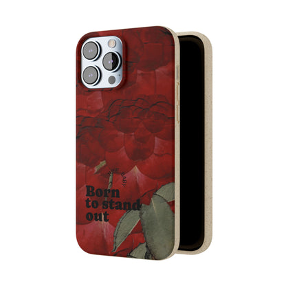 June Eco-friendly birth flower - Biodegradable case