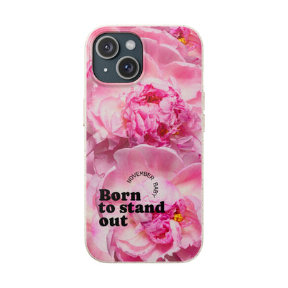 November Eco-friendly birth flower - Biodegradable case