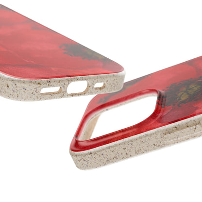 Poppy flower - Biodegradable case