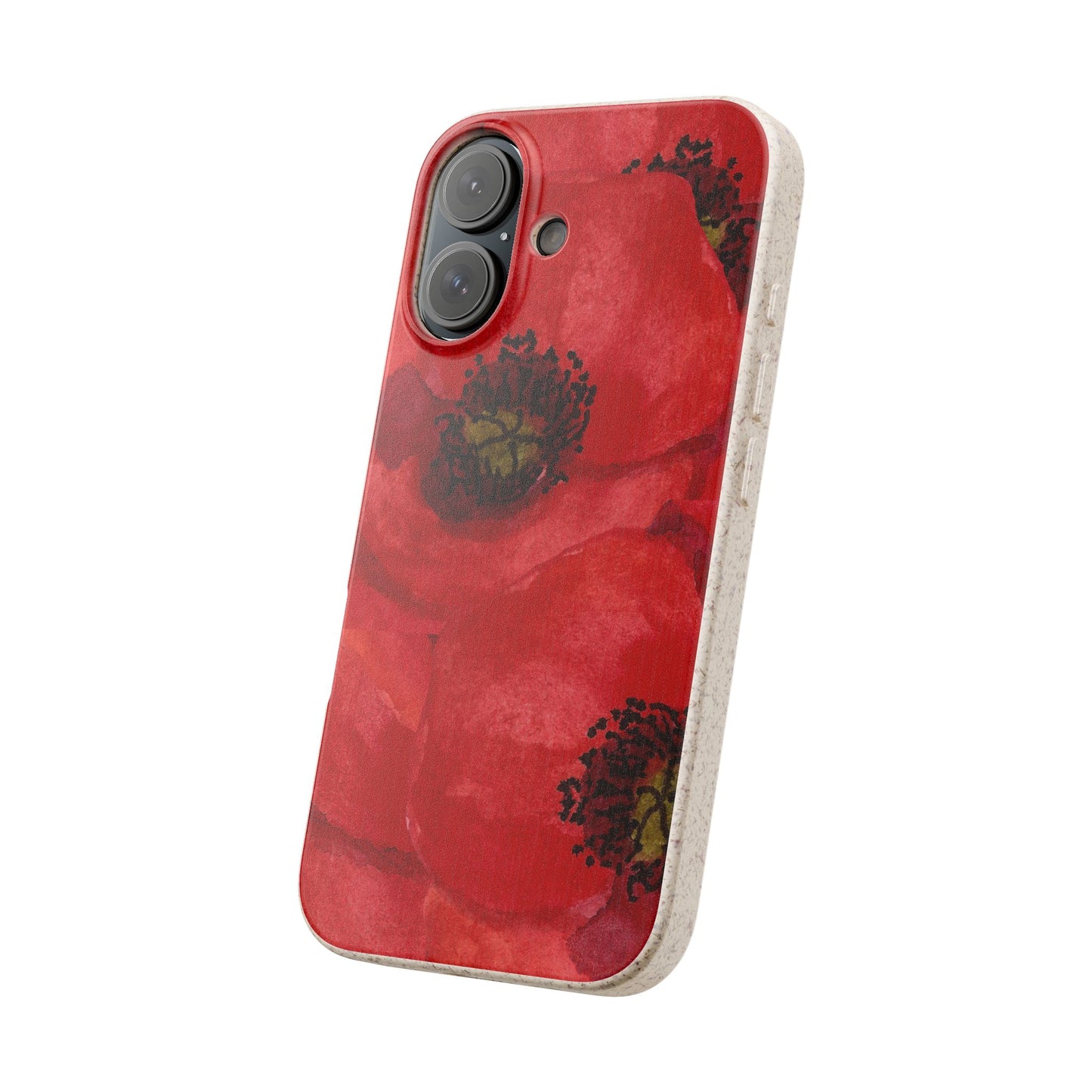Poppy flower - Biodegradable case