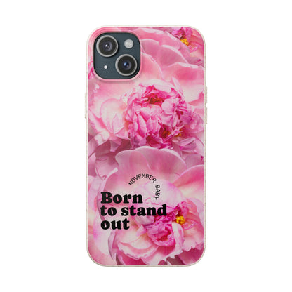 November Eco-friendly birth flower - Biodegradable case