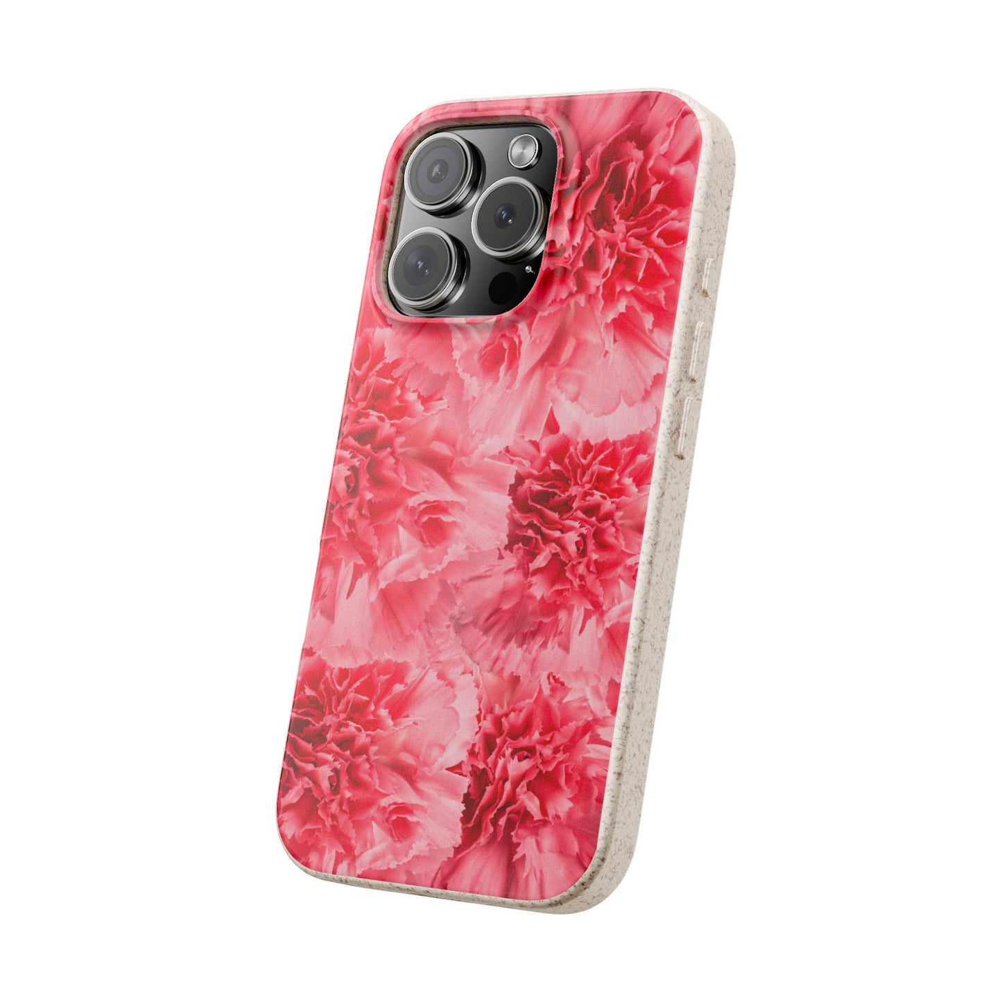 Carnation flower - Biodegradable case