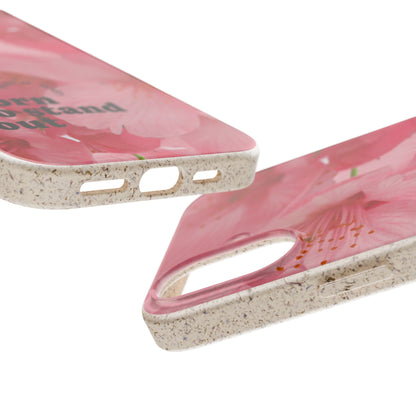 March Eco-friendly birth flower - Biodegradable case