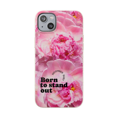 November Eco-friendly birth flower - Biodegradable case