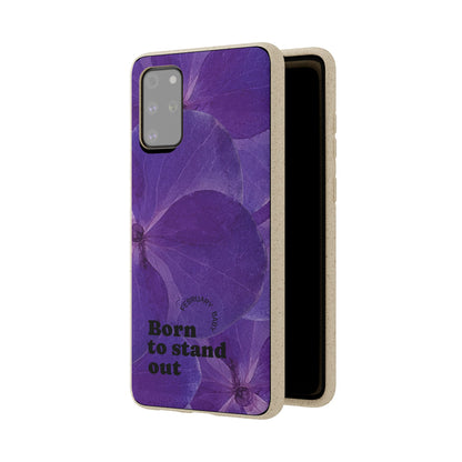 Eco-Friendly February birth flower - Biodegradable case
