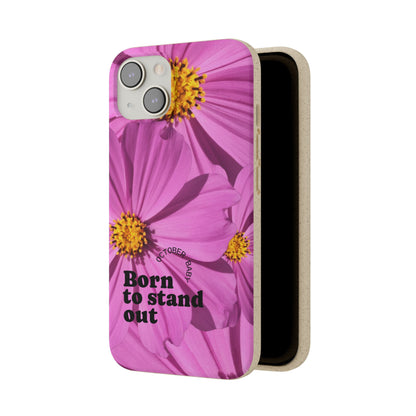 October Eco-friendly birth flower - Biodegradable case