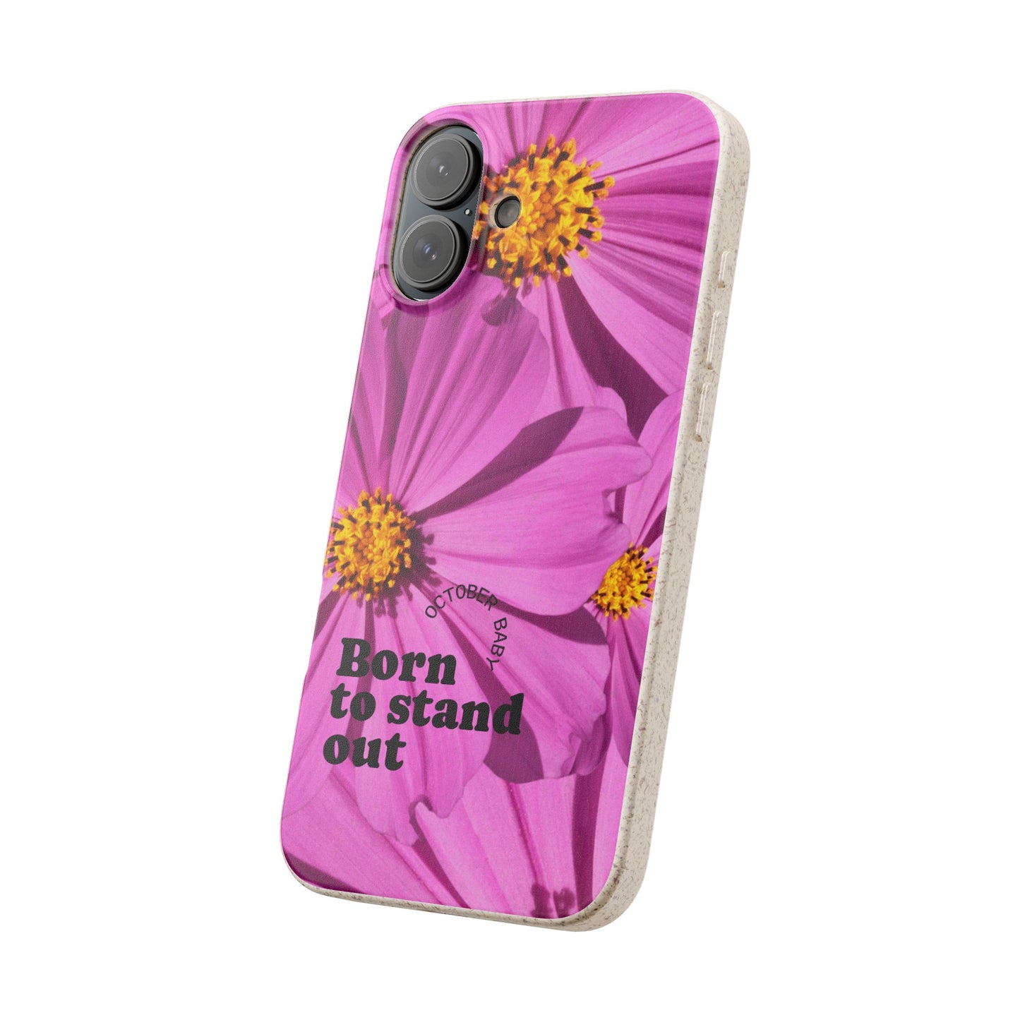 October Eco-friendly birth flower - Biodegradable case
