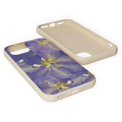Morning Glory flower - Biodegradable case