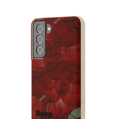 June Eco-friendly birth flower - Biodegradable case