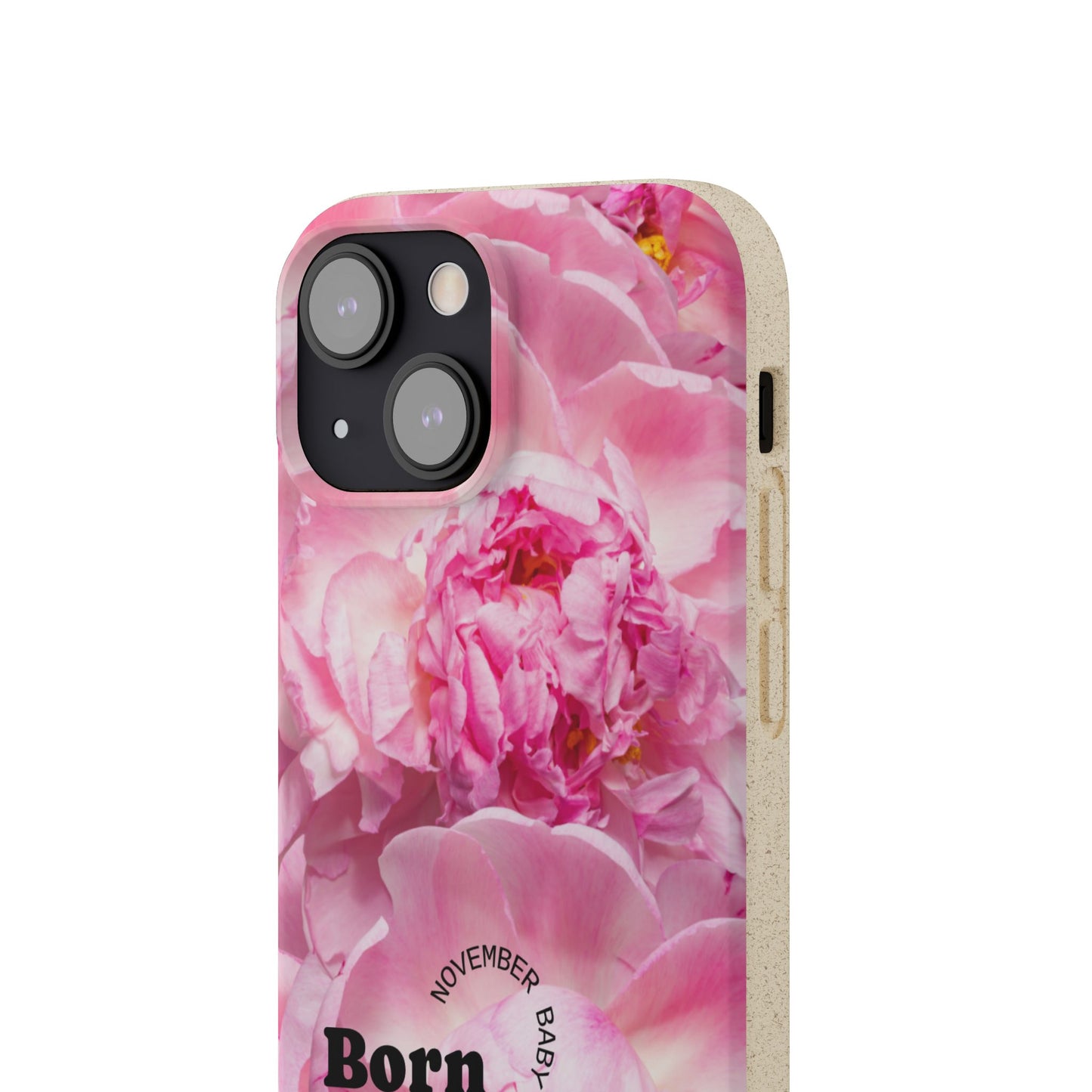 November Eco-friendly birth flower - Biodegradable case