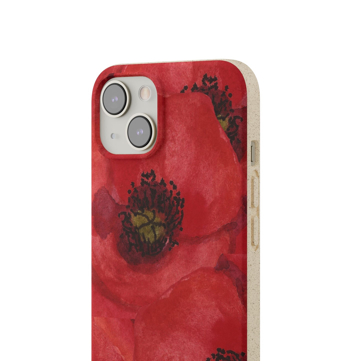 Poppy flower - Biodegradable case