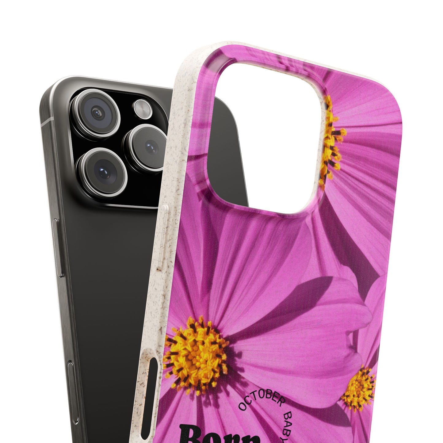 October Eco-friendly birth flower - Biodegradable case
