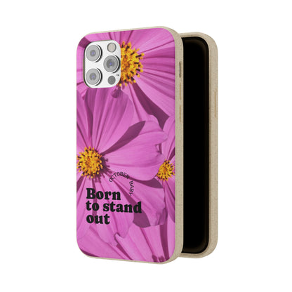 October Eco-friendly birth flower - Biodegradable case