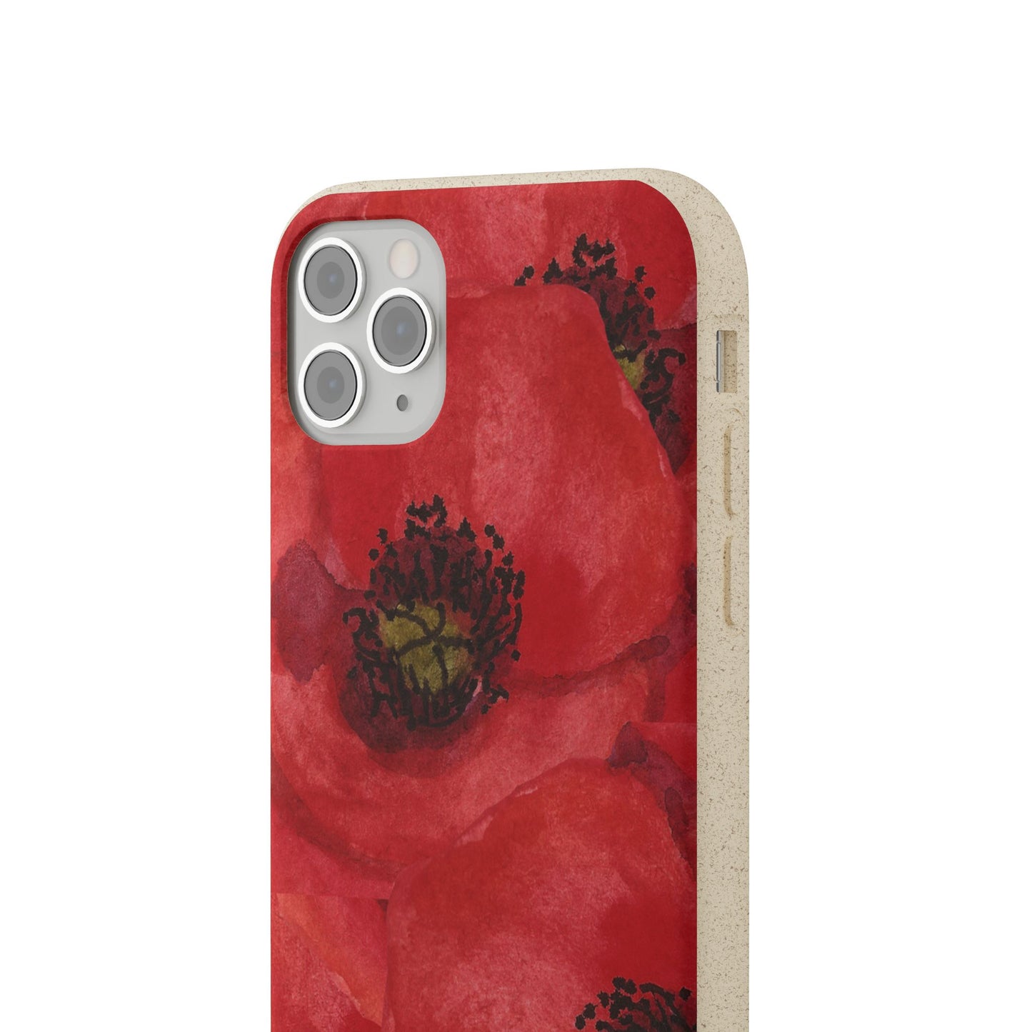 Poppy flower - Biodegradable case