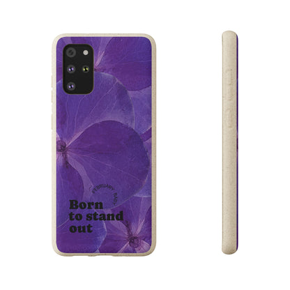 Eco-Friendly February birth flower - Biodegradable case