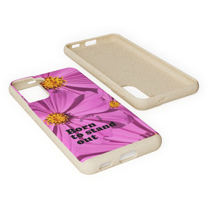 October Eco-friendly birth flower - Biodegradable case