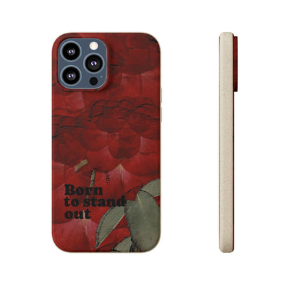June Eco-friendly birth flower - Biodegradable case