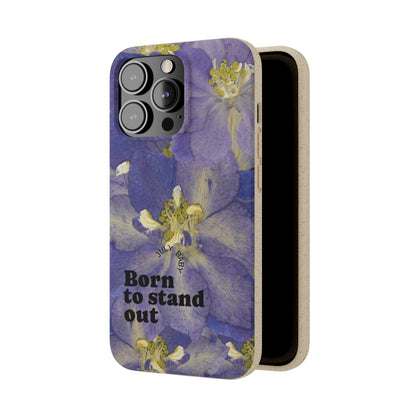 July Eco-friendly birth flower - Biodegradable case