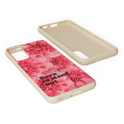 January Eco-friendly birth flower - Biodegradable case