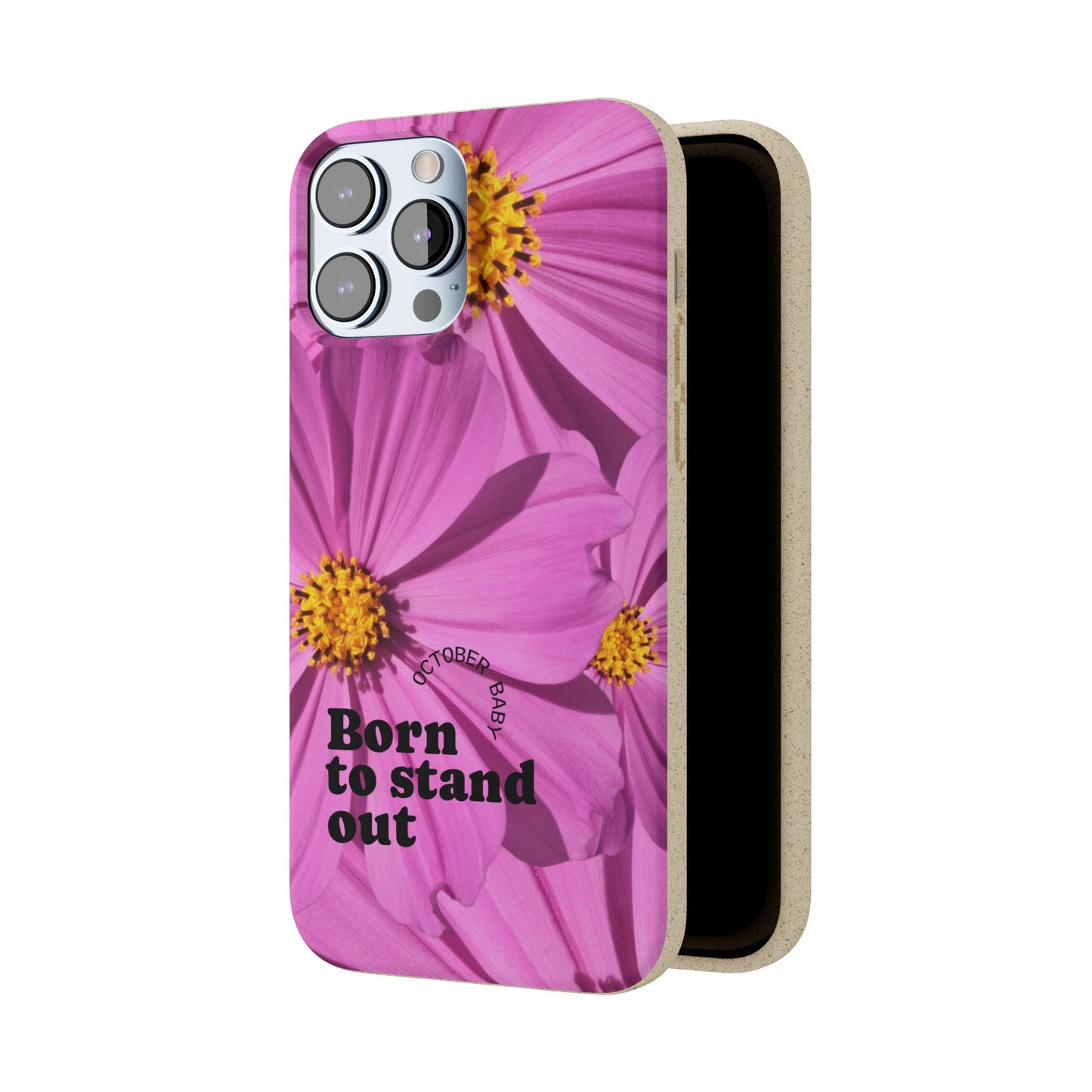 October Eco-friendly birth flower - Biodegradable case