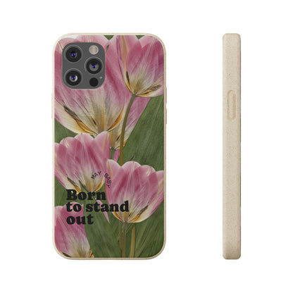 May Eco-friendly birth flower - Biodegradable case