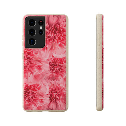 Carnation flower - Biodegradable case