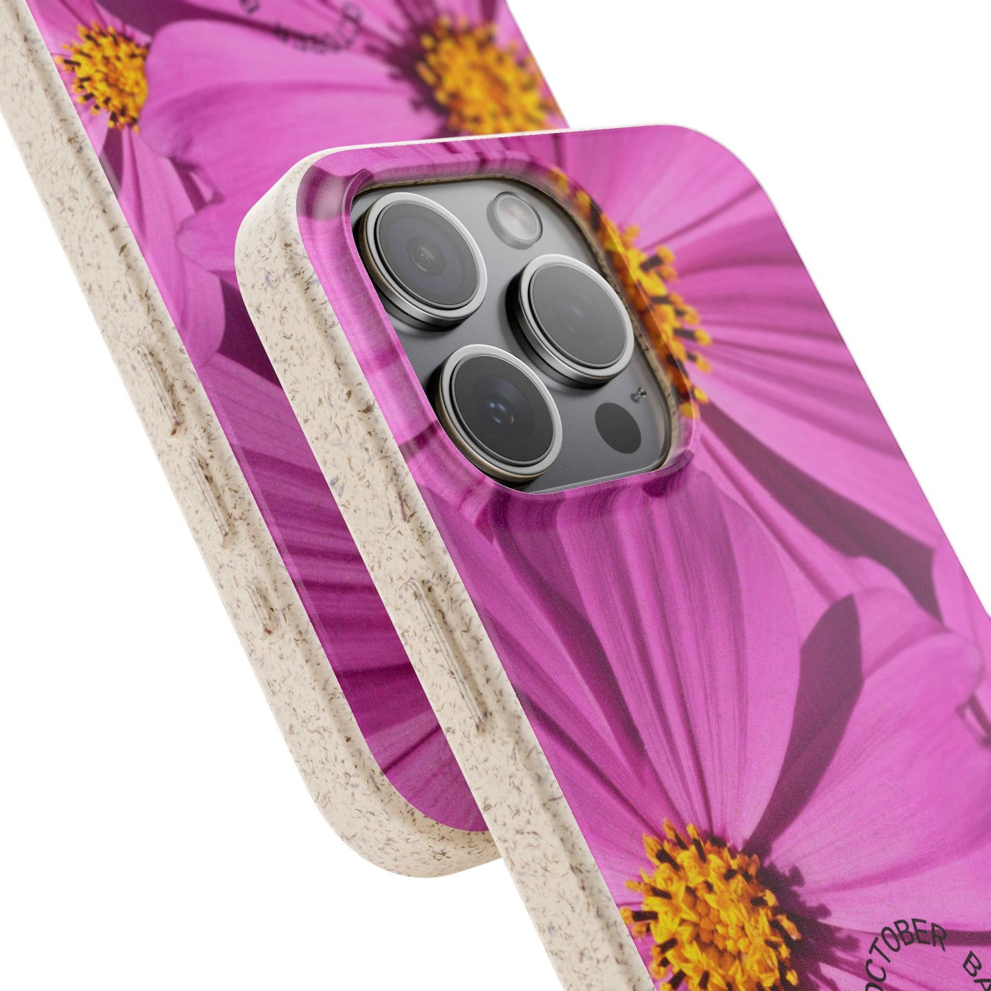 October Eco-friendly birth flower - Biodegradable case