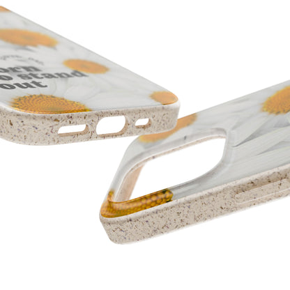April Eco-friendly birth flower - Biodegradable case