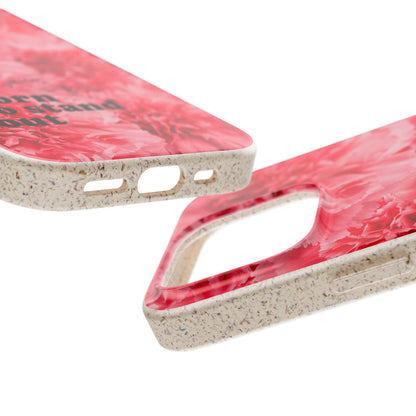 January Eco-friendly birth flower - Biodegradable case