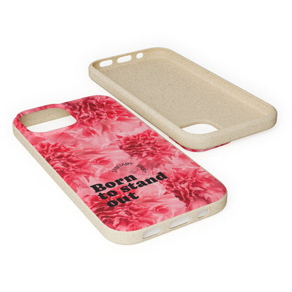 January Eco-friendly birth flower - Biodegradable case