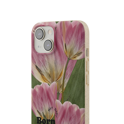 May Eco-friendly birth flower - Biodegradable case