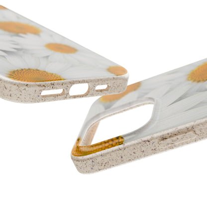 Daisy flower - Biodegradable case