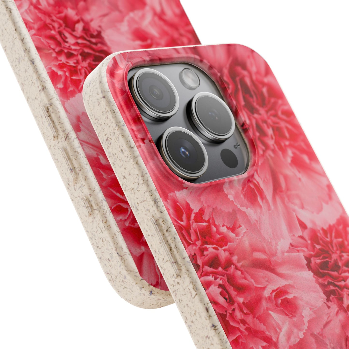 Carnation flower - Biodegradable case