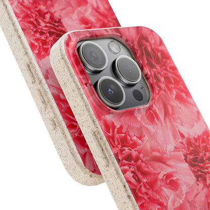 Carnation flower - Biodegradable case