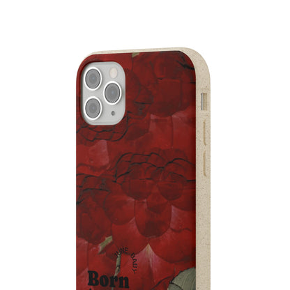 June Eco-friendly birth flower - Biodegradable case