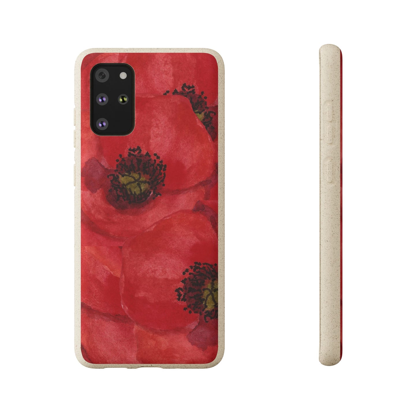 Poppy flower - Biodegradable case